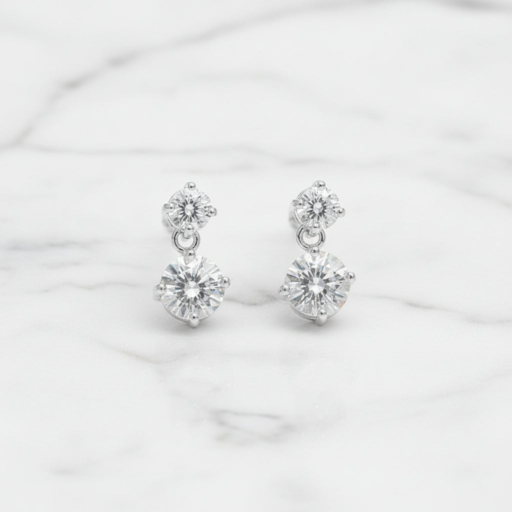 The "Simply Diamond" Earrings