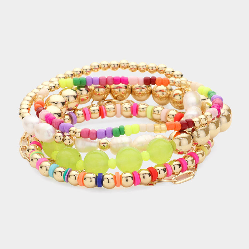 The "Miami Mama" Bracelet Set