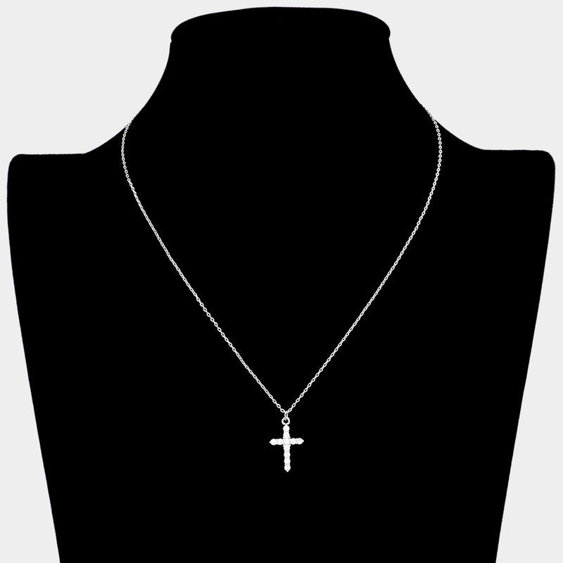 The "Mini Petite Cross" Necklace