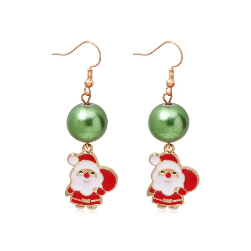 The "Mini Santa" Earrings