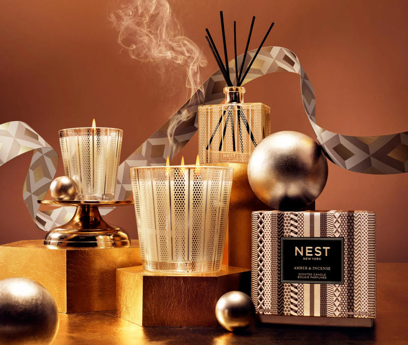 The "Amber & Incense" Collection by NEST New York