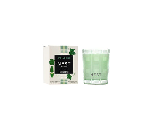 The "Cucumber & White Sage" Collection by NEST New York
