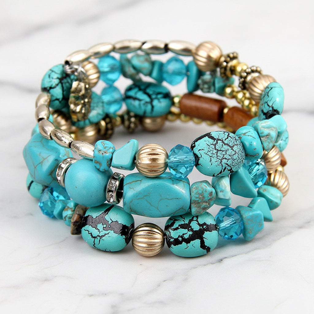 The "Beaded Wrap" Bracelet