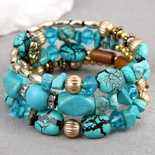 The "Beaded Wrap" Bracelet