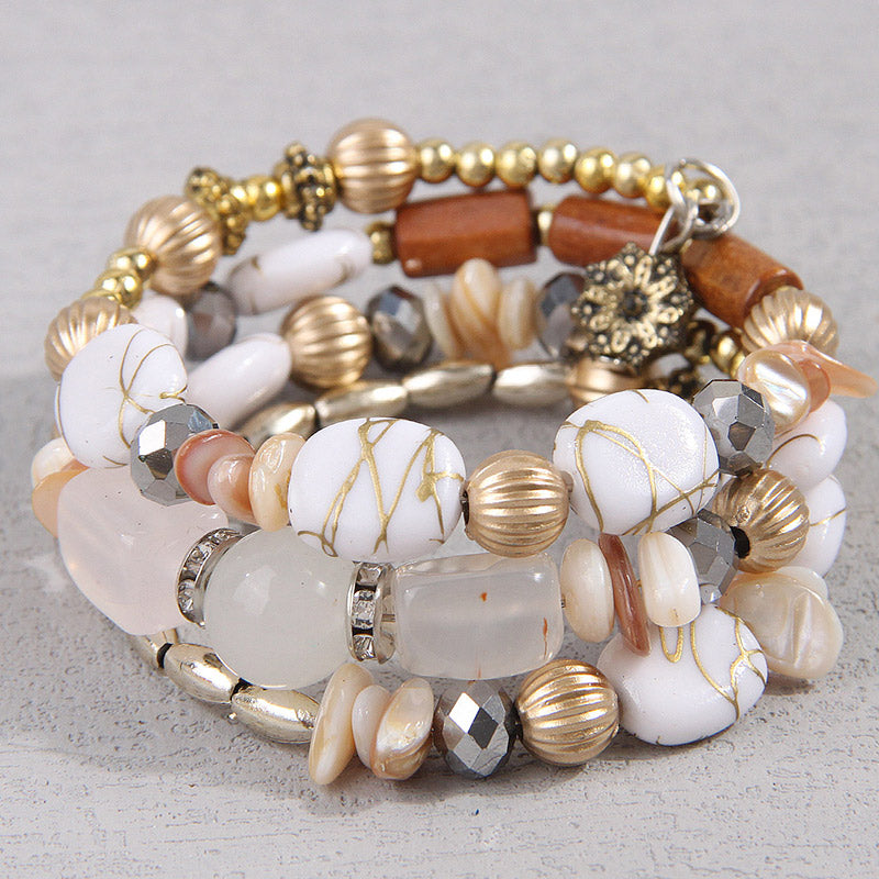 The "Beaded Wrap" Bracelet
