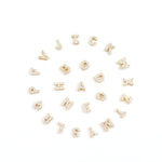 The "Initial Letters" with Pearls Bracelet