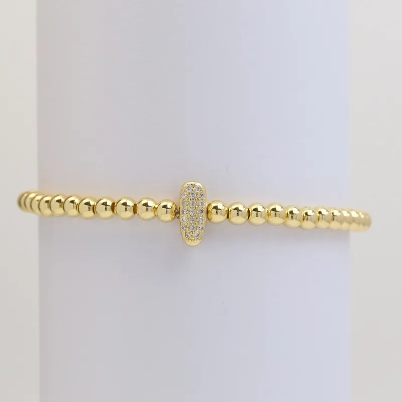 The "Bubble" Initial Bracelet