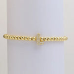The "Bubble" Initial Bracelet