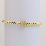The "Bubble" Initial Bracelet