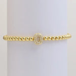 The "Bubble" Initial Bracelet