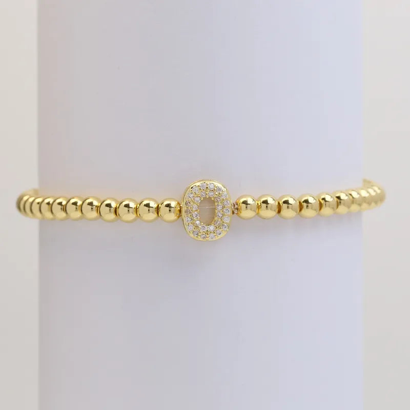 The "Bubble" Initial Bracelet