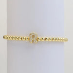 The "Bubble" Initial Bracelet