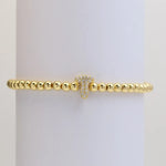The "Bubble" Initial Bracelet