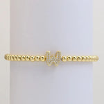 The "Bubble" Initial Bracelet