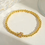 The "Bubble" Initial Bracelet