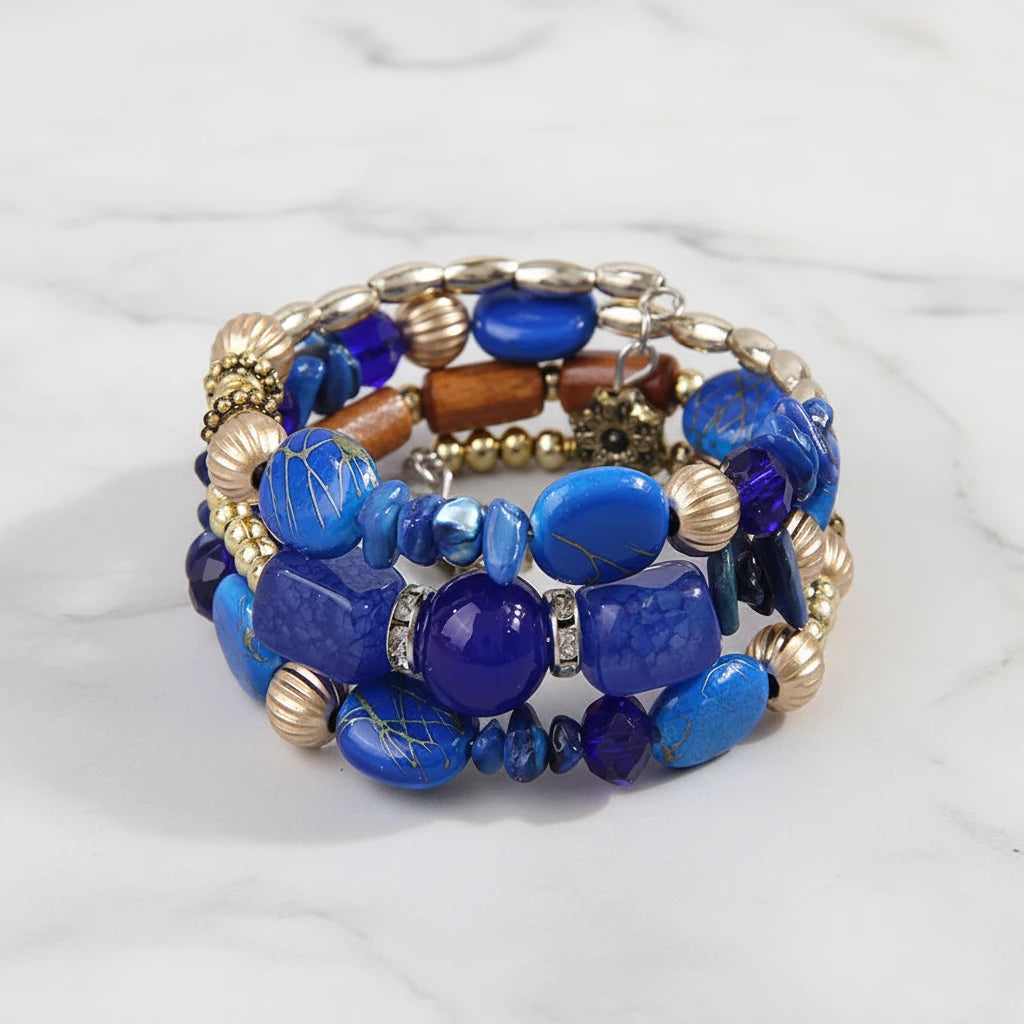 The "Beaded Wrap" Bracelet