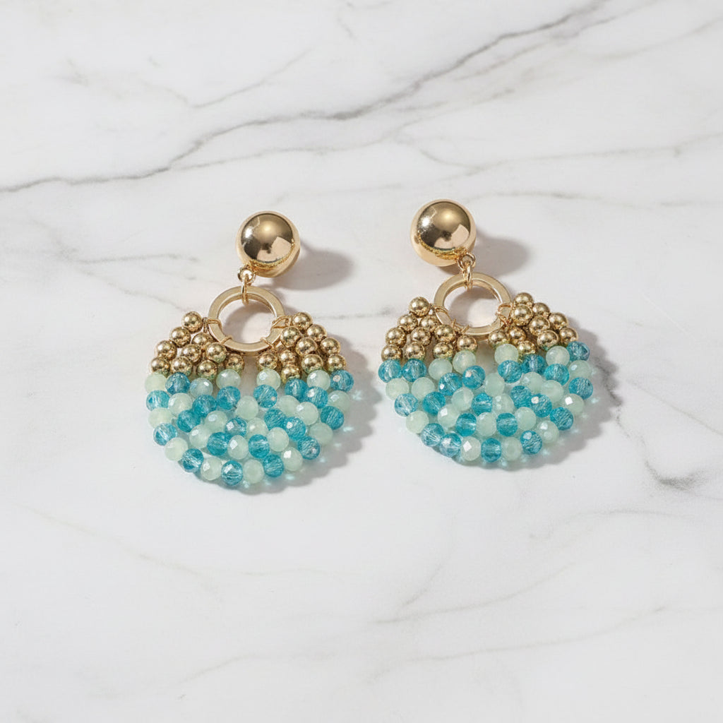 The "Lagoon Drops" Earrings