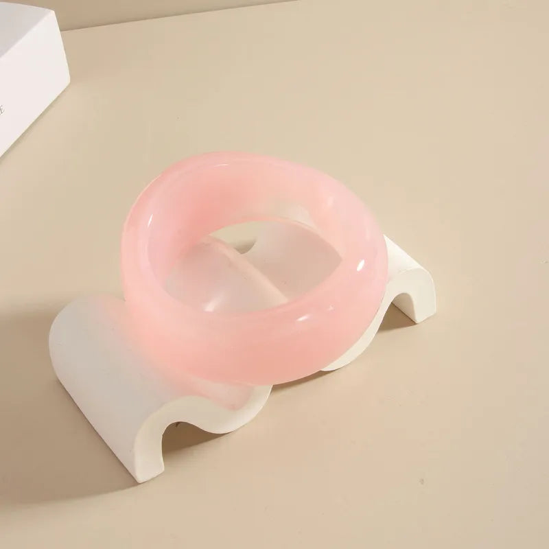 The "Lovely in Lucite" Bangle Bracelet
