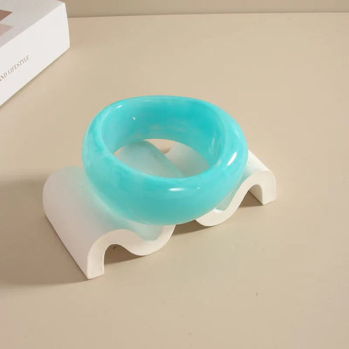 The "Lovely in Lucite" Bangle Bracelet