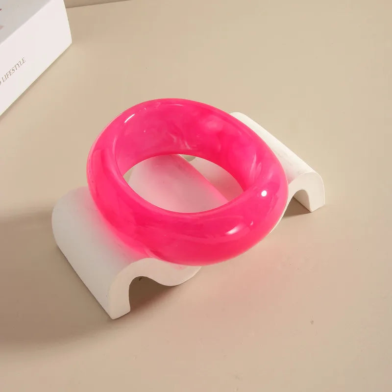 The "Lovely in Lucite" Bangle Bracelet