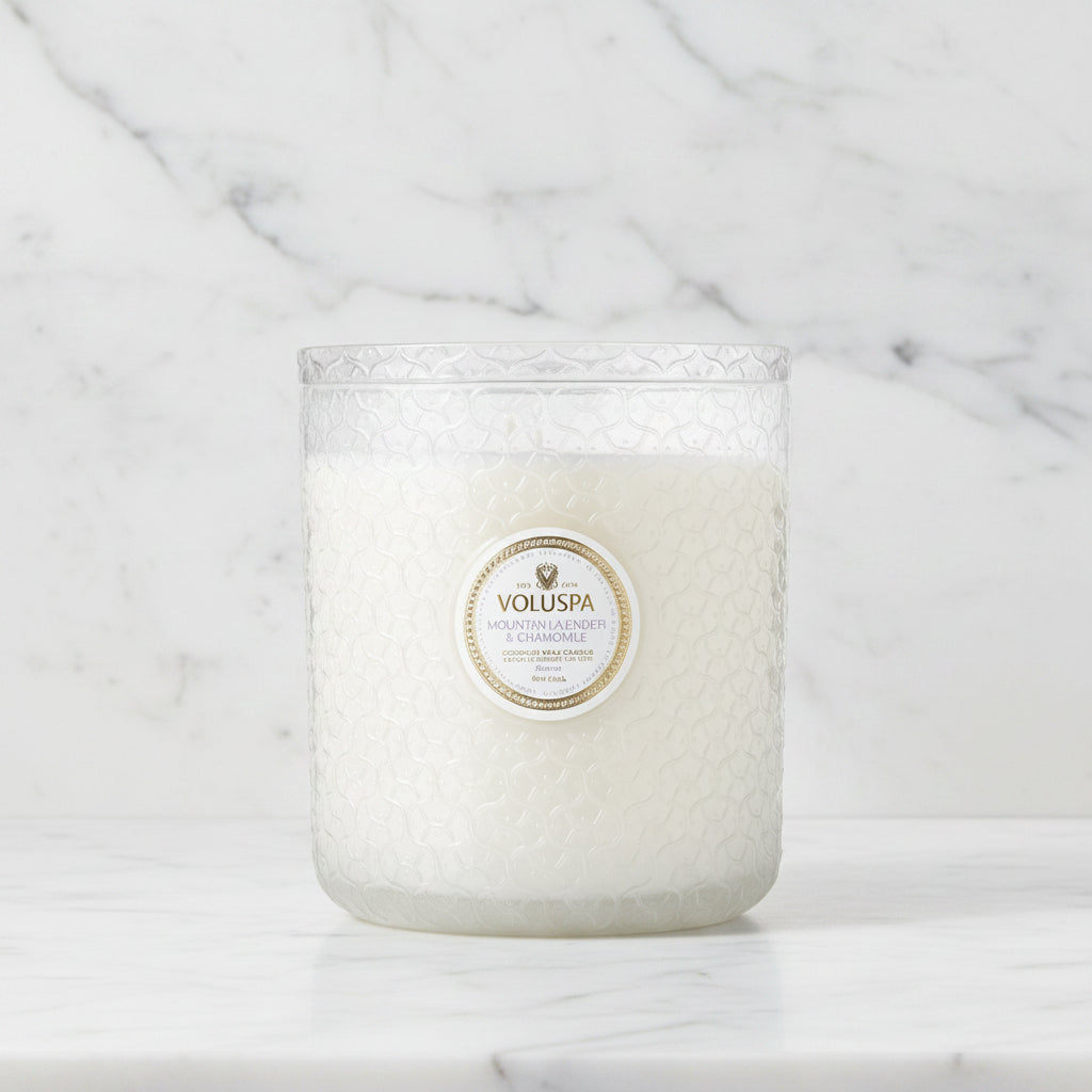 The "Mountain Lavender & Chamomile" Collection by Voluspa