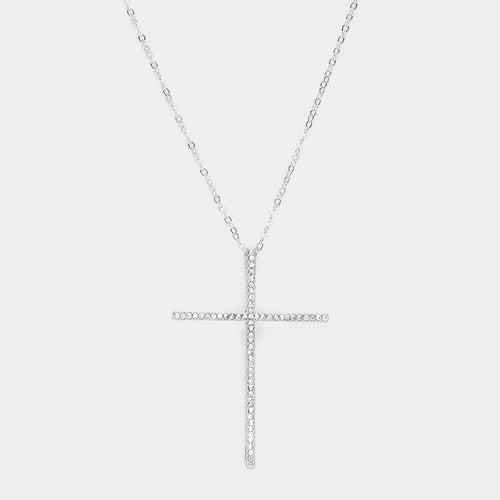 The "Oversized Cross" Necklace