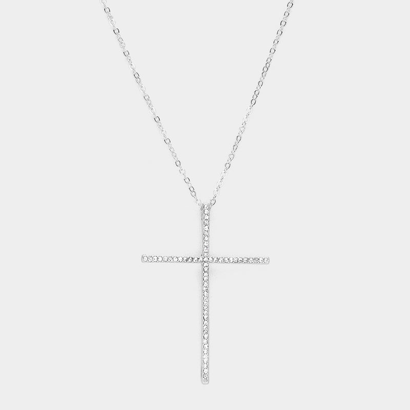 The "Oversized Cross" Necklace