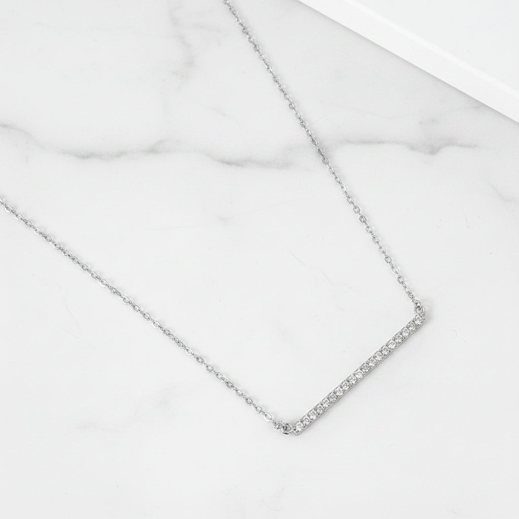The "Sparkle Bar" Necklace