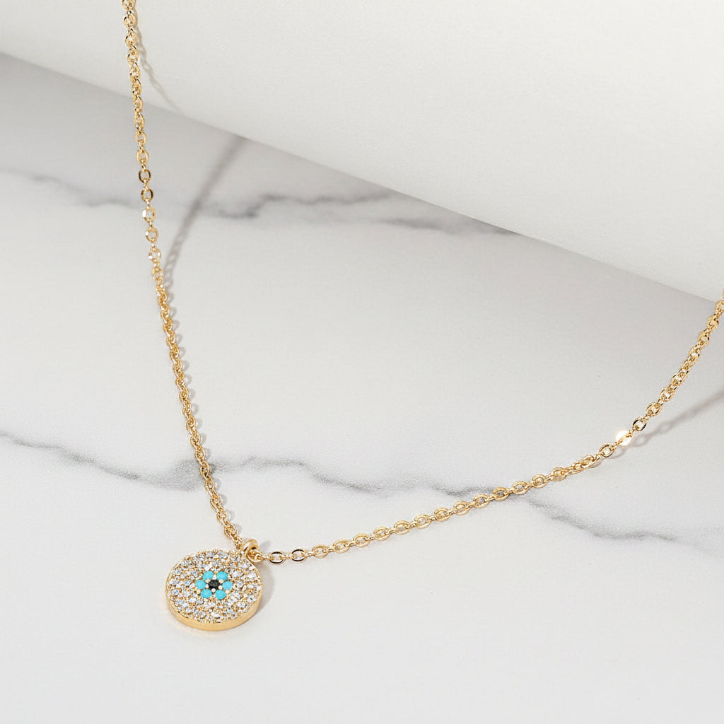 The "Greek Evil Eye" Necklace