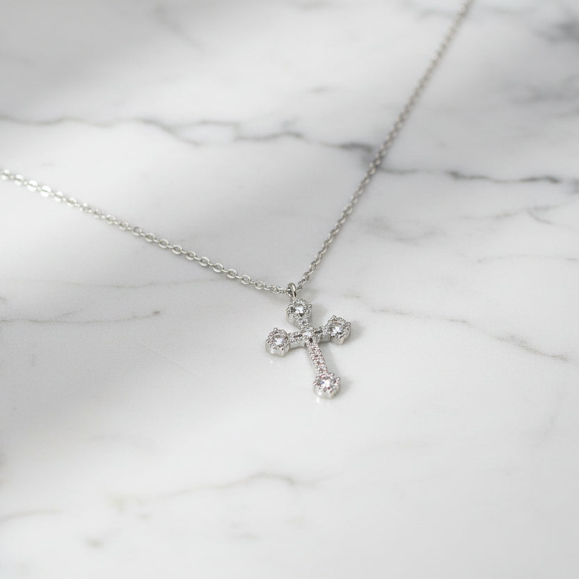 The "Antique Cross" Necklace