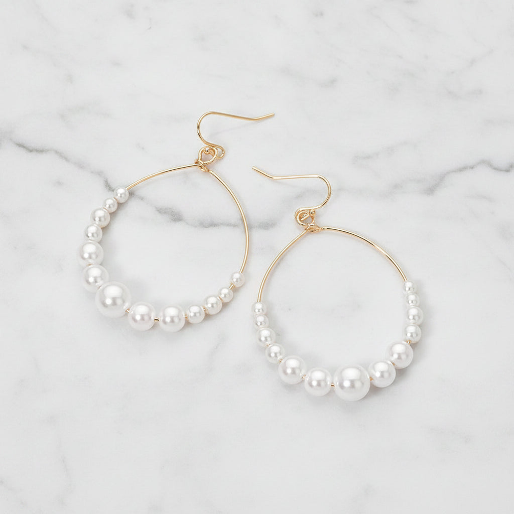 The "Dipped in Pearls" Earrings