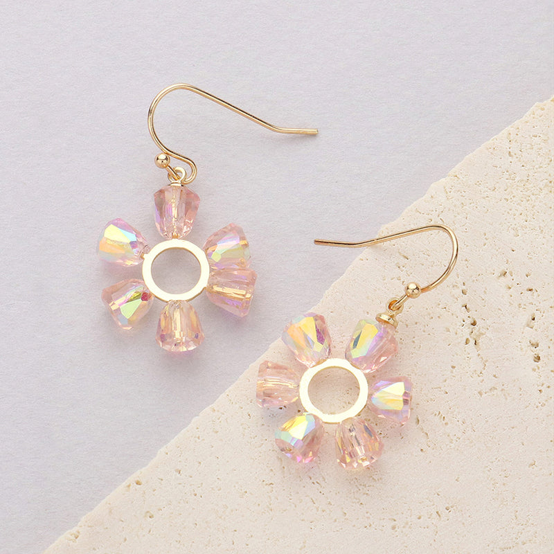 The "Smokey Petals" Earrings