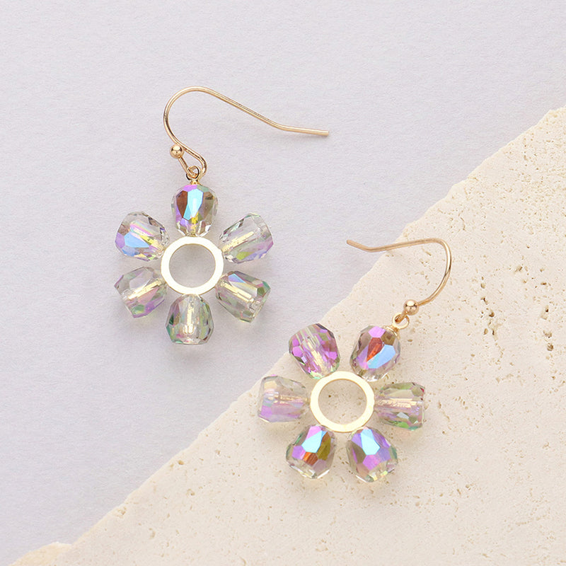 The "Smokey Petals" Earrings