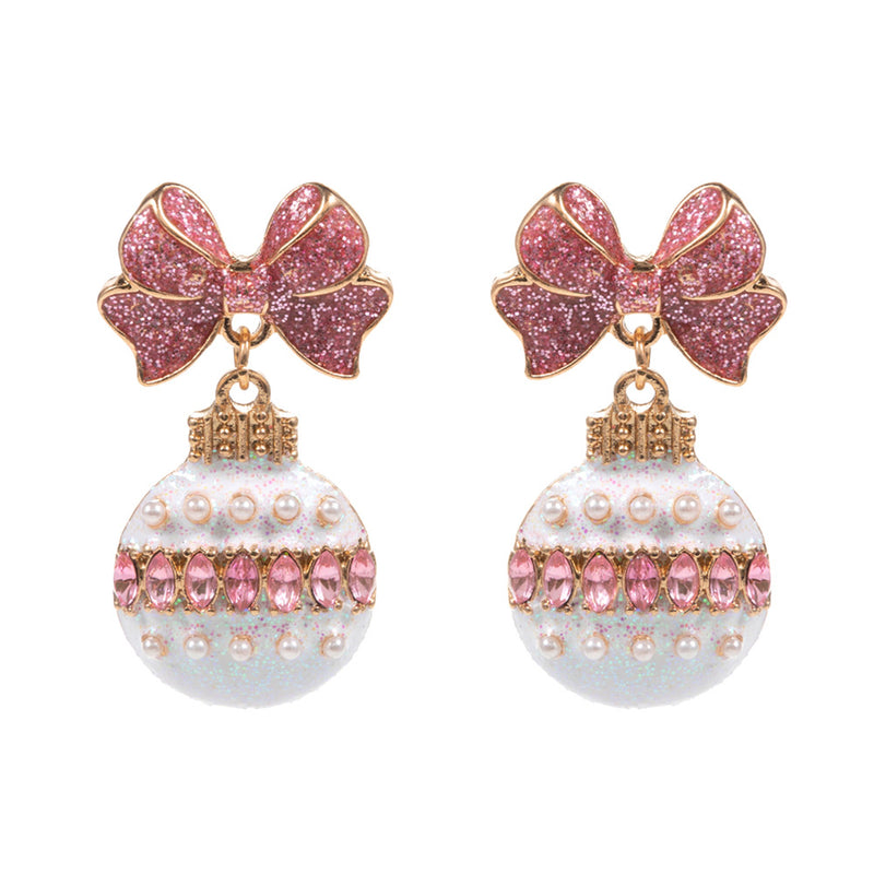 The "Pretty Pink Ornaments" Earrings