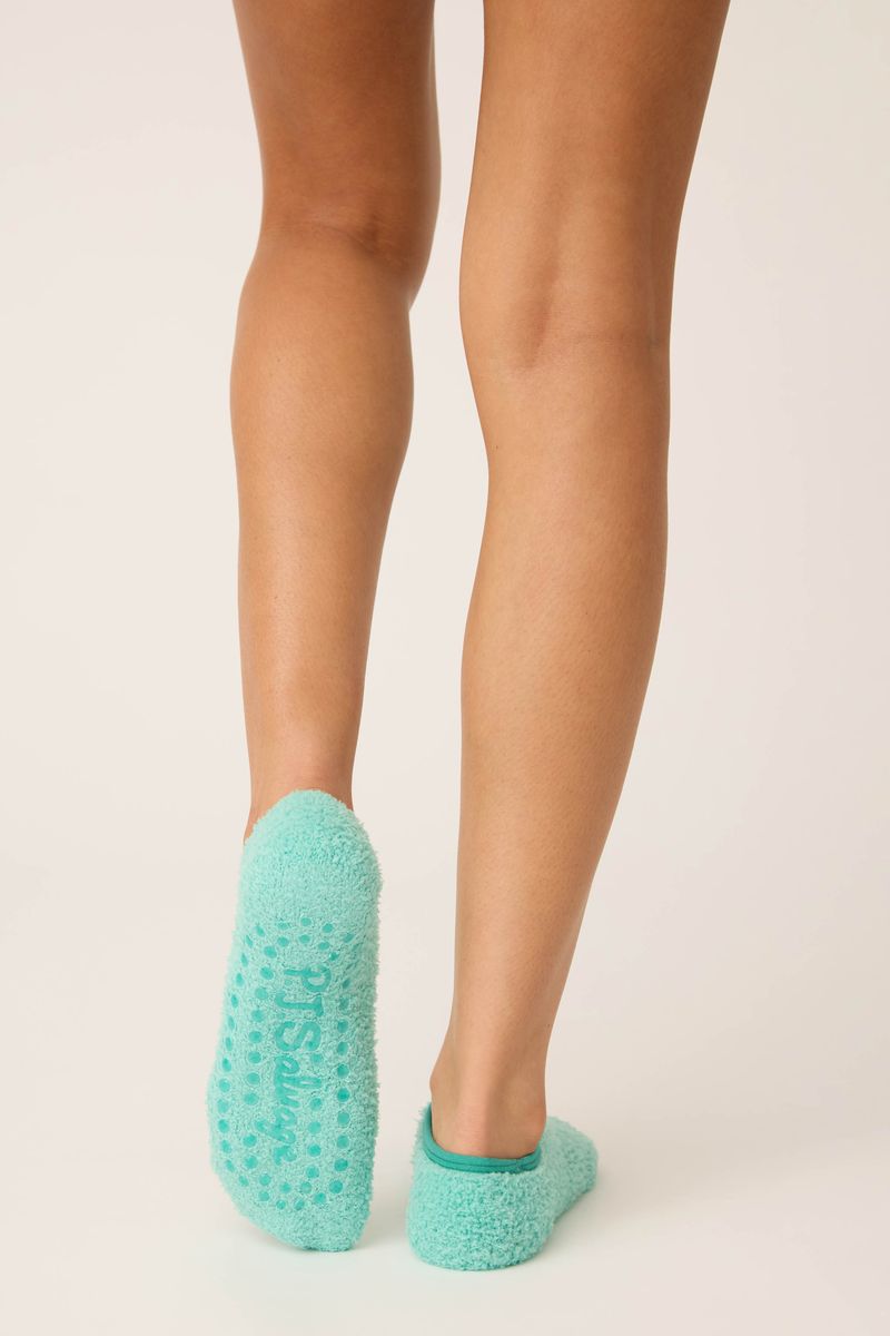 The "Tini Time" Fuzzy Ankle Socks by PJ Salvage
