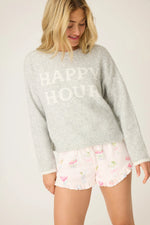 The "Happy Hour" Snuggle Sweater by PJ Salvage