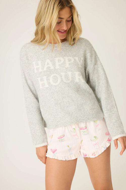 The "Happy Hour" Snuggle Sweater by PJ Salvage