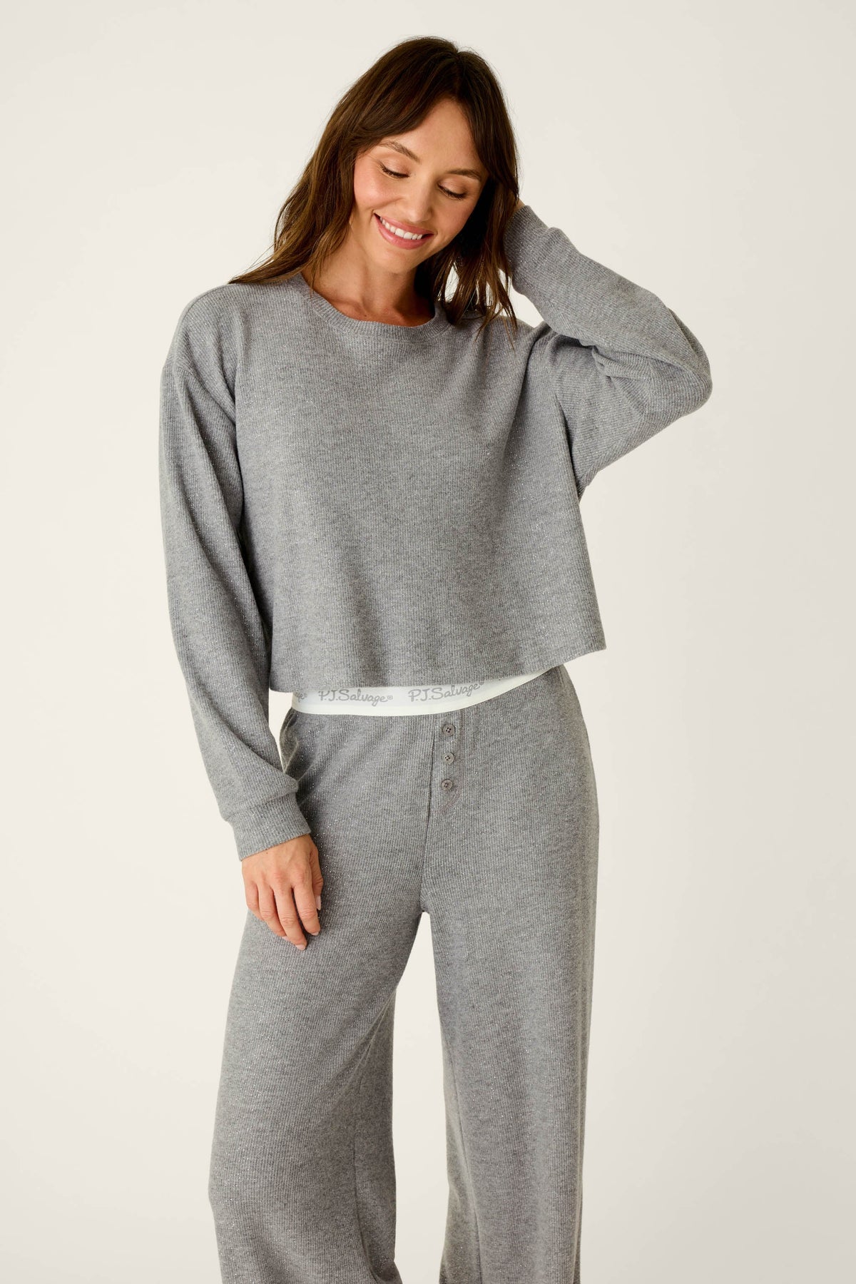 The "Sparkle" Boyfriend Boxer Set by PJ Salvage