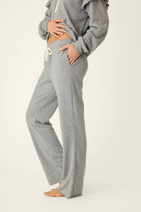 The "Femme De Noel" Heather Grey Lounge Pants by PJ Salvage
