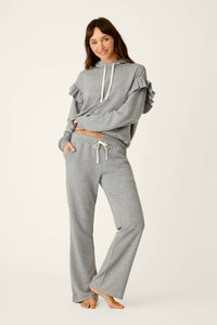 The "Femme De Noel" Heather Grey Lounge Pants by PJ Salvage