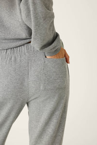 The "Femme De Noel" Heather Grey Lounge Pants by PJ Salvage