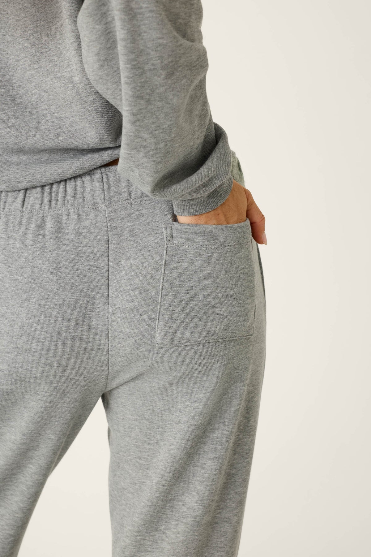 The "Femme De Noel" Heather Grey Lounge Pants by PJ Salvage