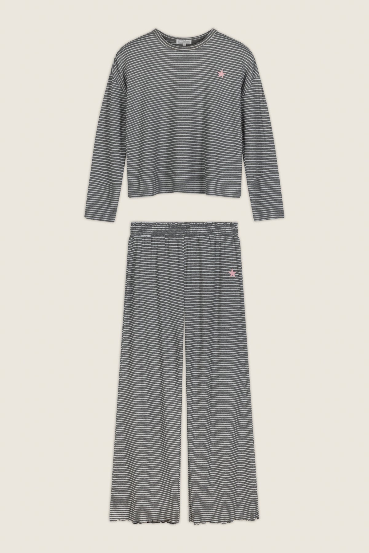 The "Star Icon Stripes" PJ Set by PJ Salvage