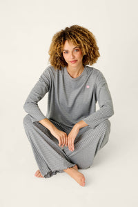 The "Star Icon Stripes" PJ Set by PJ Salvage