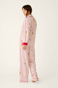 The "Martinis & Mistletoe" Flannels by PJ Salvage