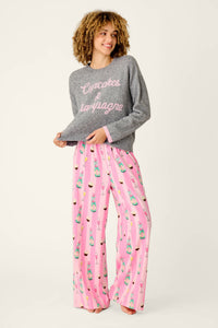 The "Cupcakes & Champagne" Snuggle Sweater by PJ Salvage