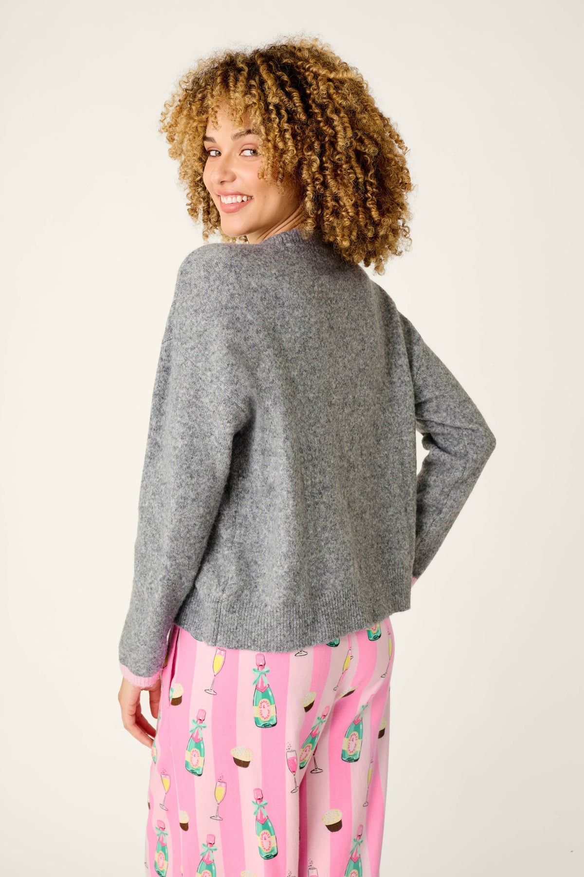 The "Cupcakes & Champagne" Snuggle Sweater by PJ Salvage