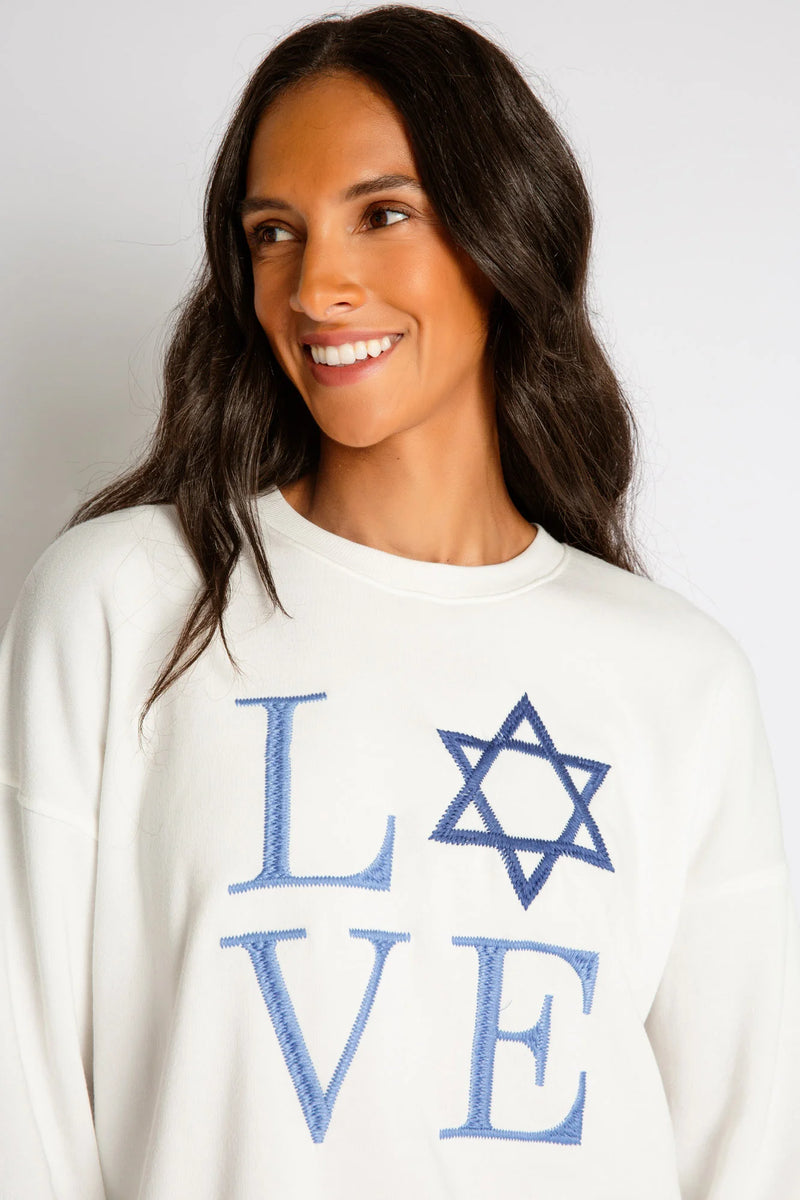 The "Hanukkah Love" Top by PJ Salvage