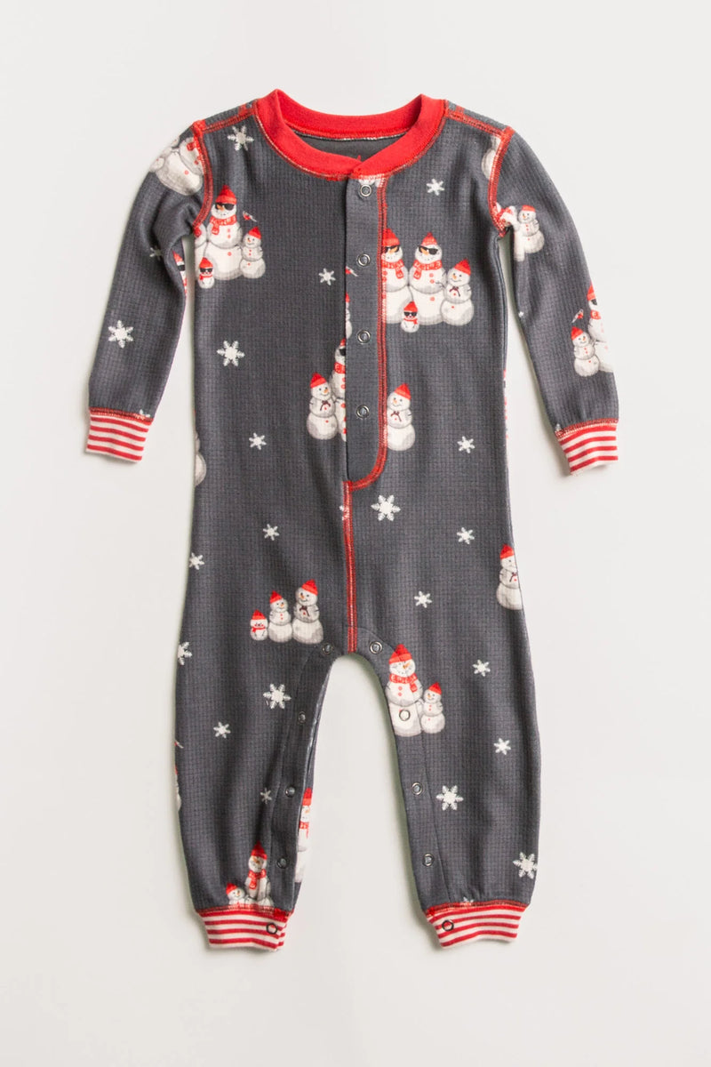 The "Chillin with My Snowmies" Infant Onesie by PJ Salvage