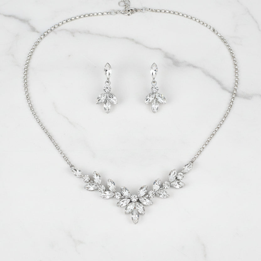 The "Valentina" Necklace and Earrings Set